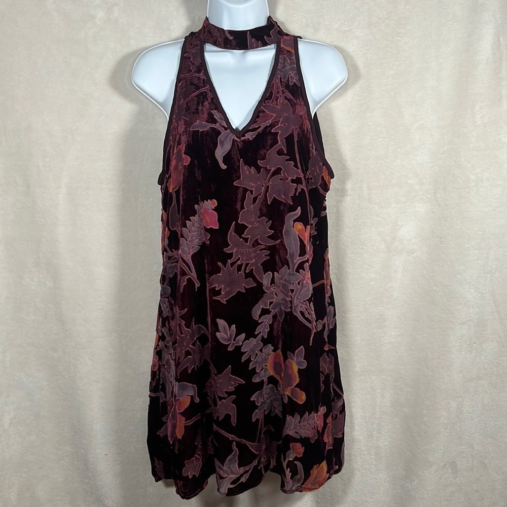 Band of Gypsies velvet dress. Size Small